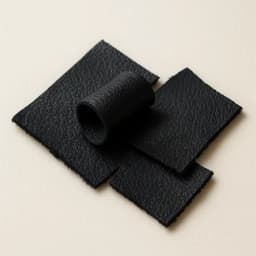 black leather