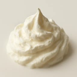 whipped cream